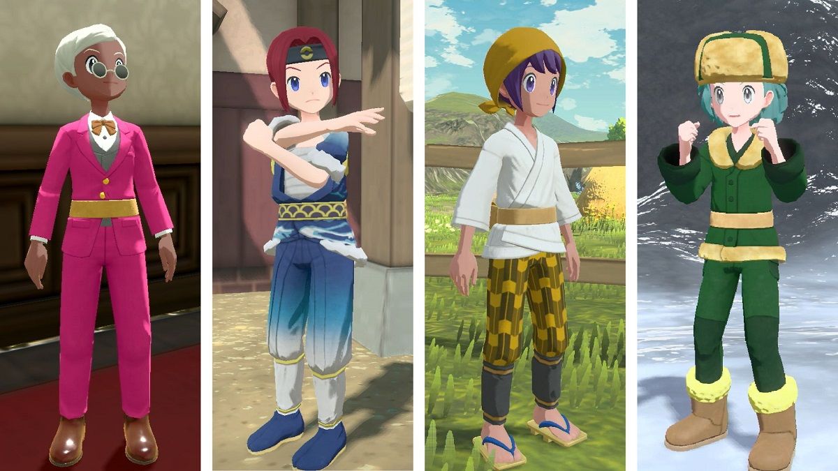 How to change outfits in Pokemon Legends: Arceus