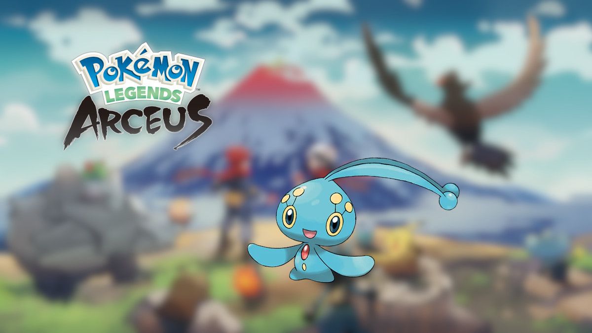 Where To Find Manaphy For The Seas Legend In Pokemon Legends Arceus