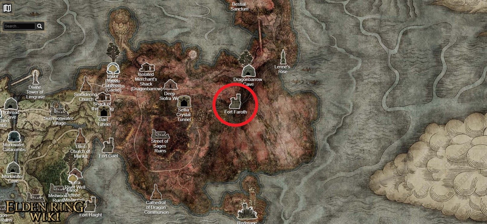 Elden Ring Fort Faroth Where To Find & Location