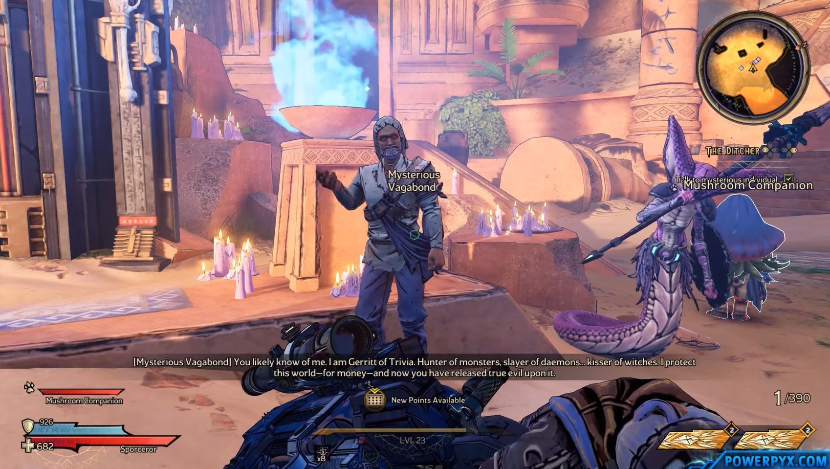 Tiny Tina’s Wonderlands Spoofs The Witcher’s Geralt in Hilarious Easter Egg