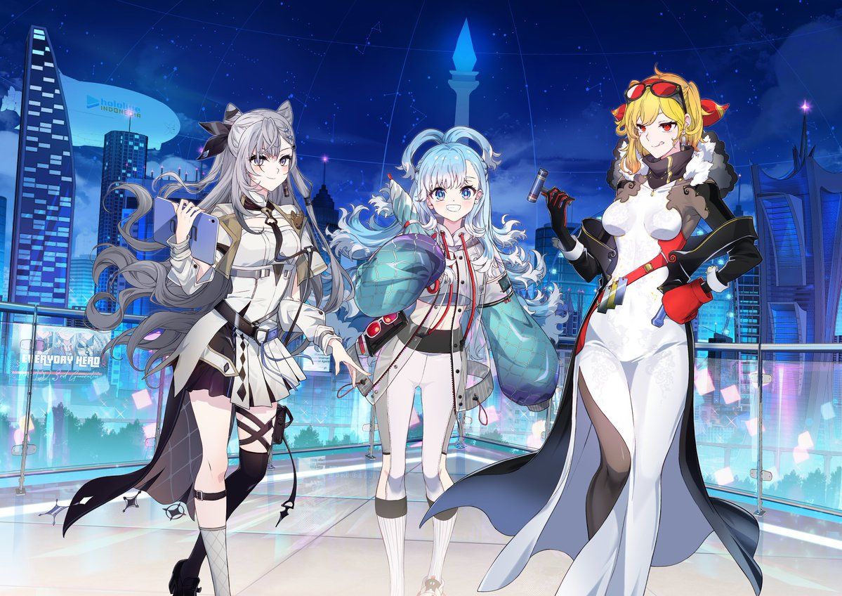 Hololive ID Gen 3 Vestia Zeta, Kaela Kovalskia, Koko Kanaeru Debut