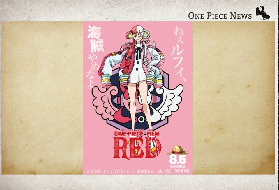 one piece film red new visual