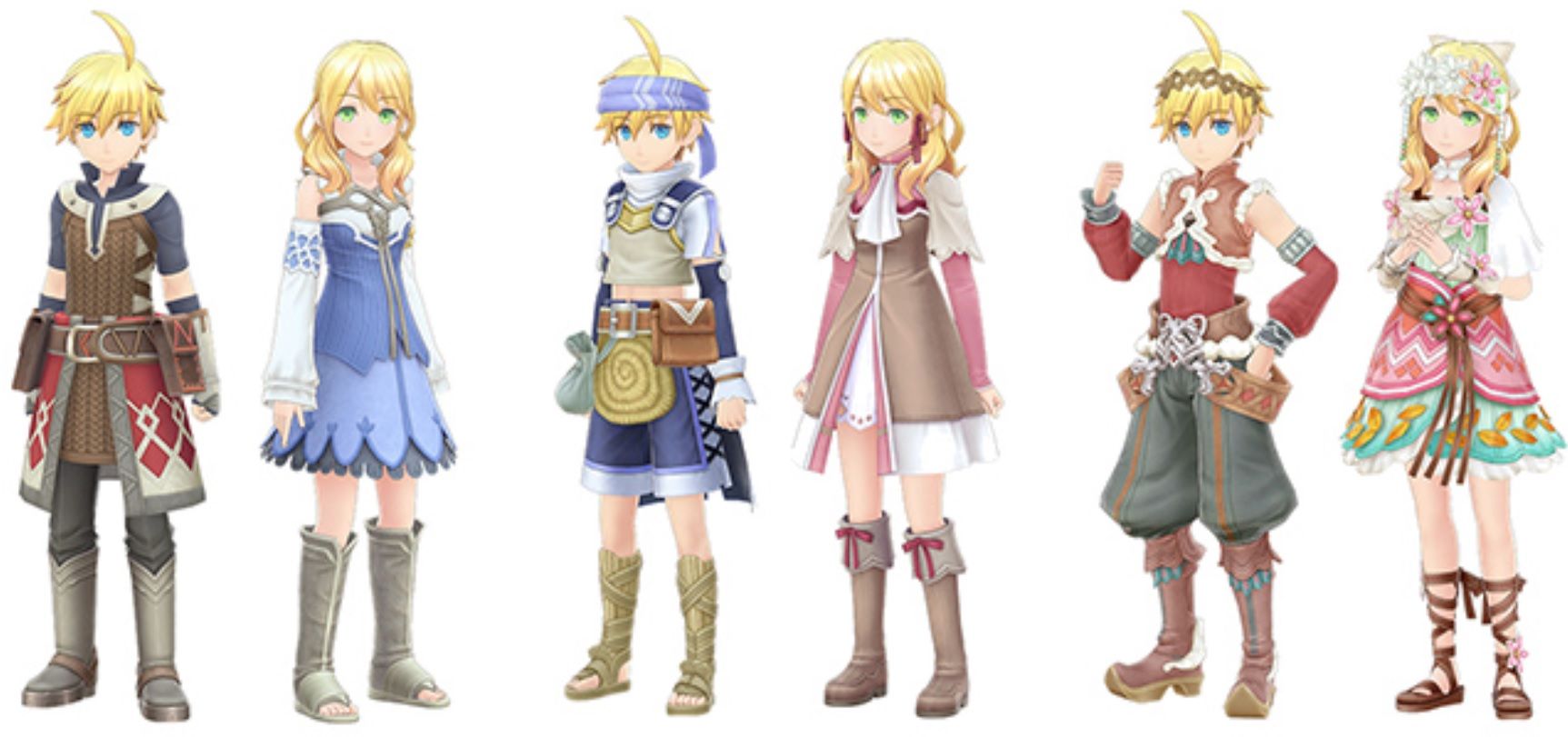 rune factory 5 outfits feature
