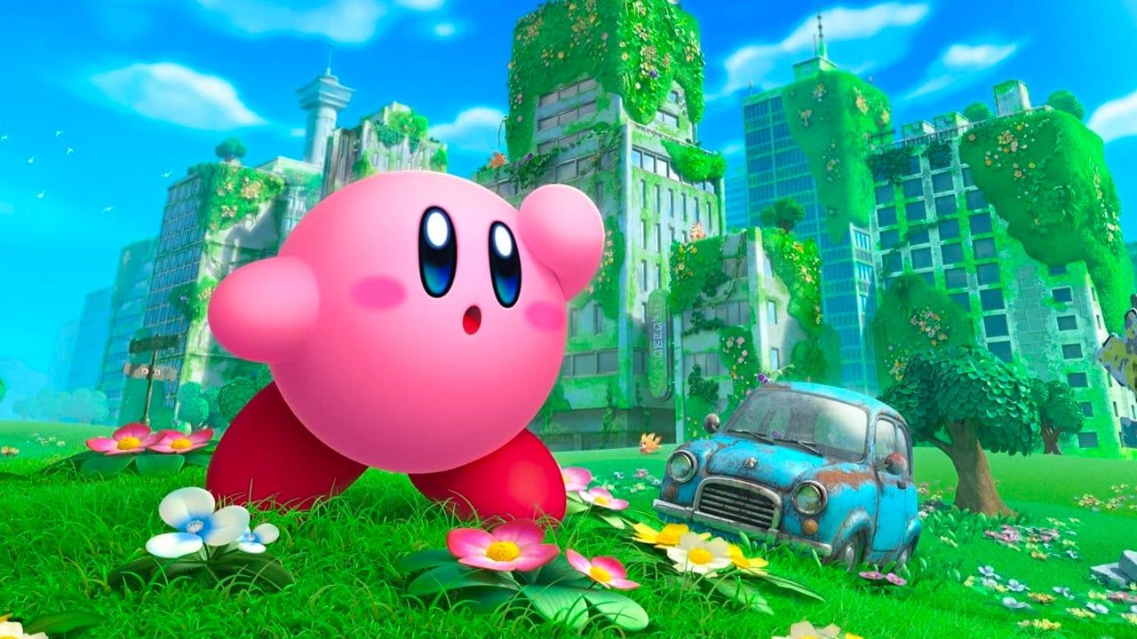 Kirby and the Forgotten Land goes down smooth like a Kirby game