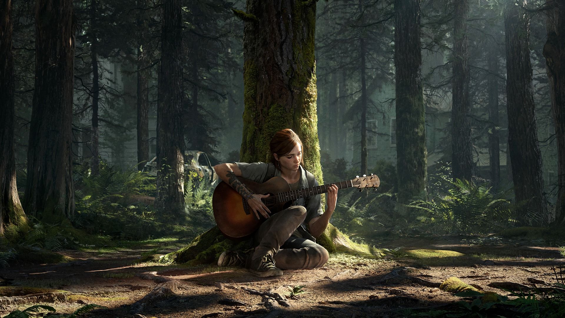 The Last Of Us Fan Gets Epic Leg Sleeve Tattoo Of Ellie, Joel, and More