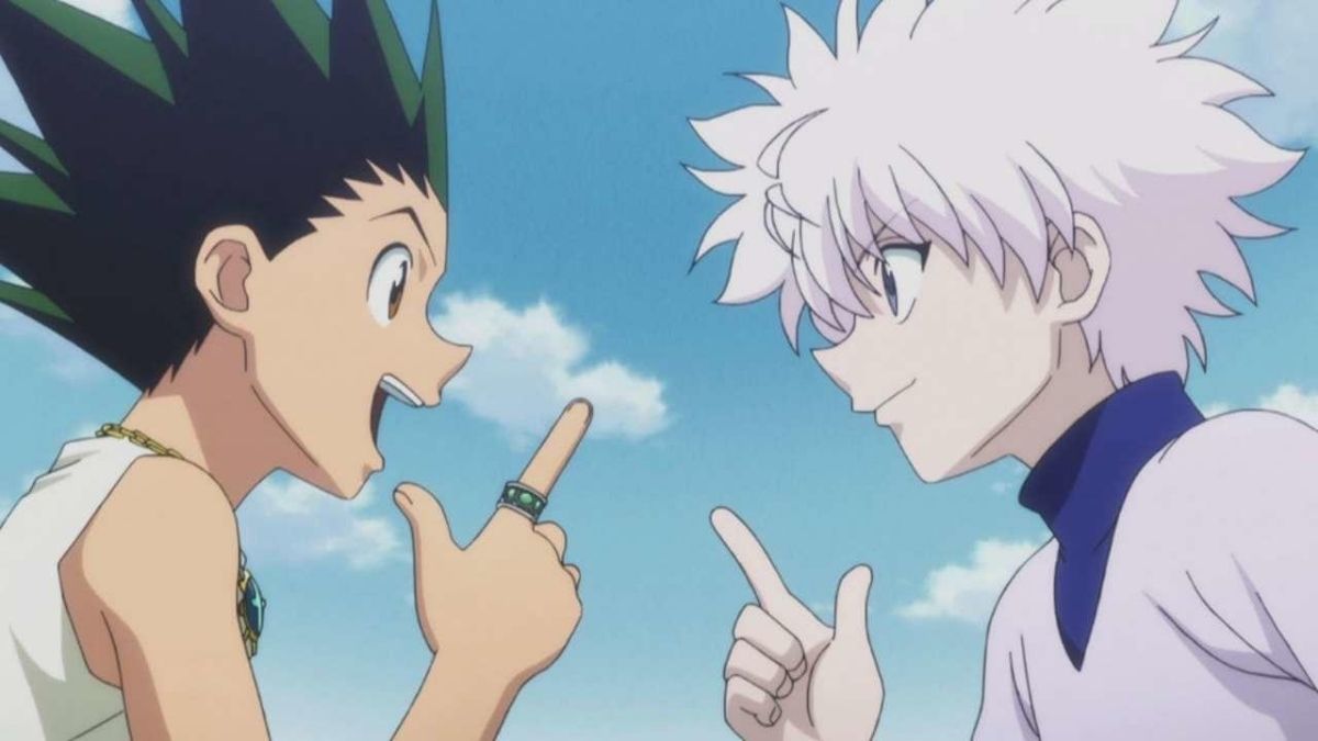 Hunter x Hunter' Creator Sketches Gon & Killua Fusion