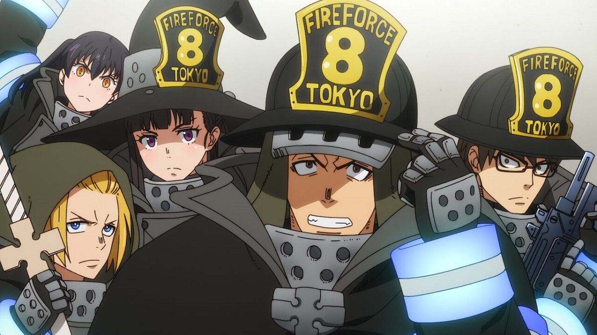 Fire Force anime by David Production