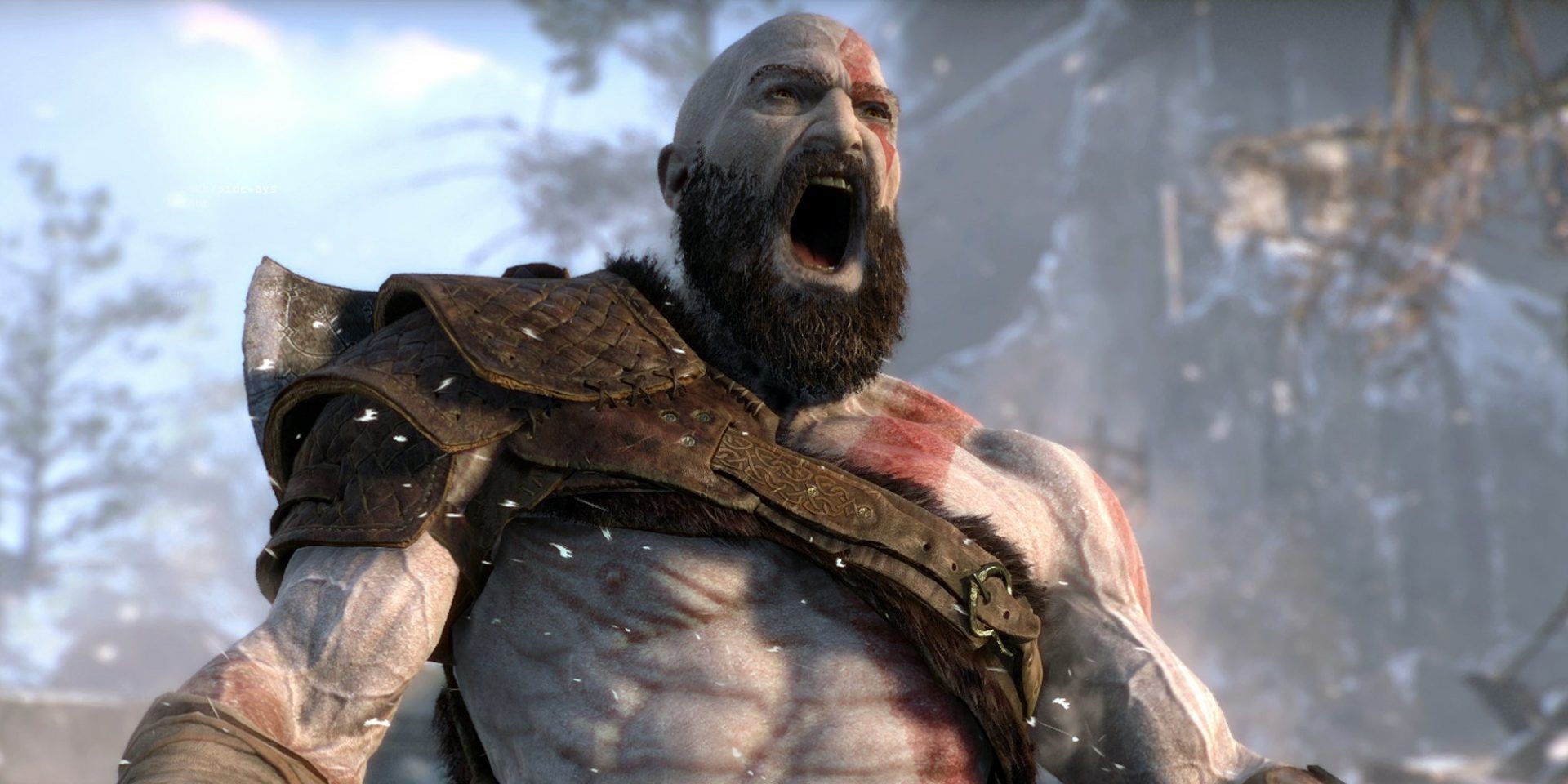 Kratos releases his Spartan rage on a troll.