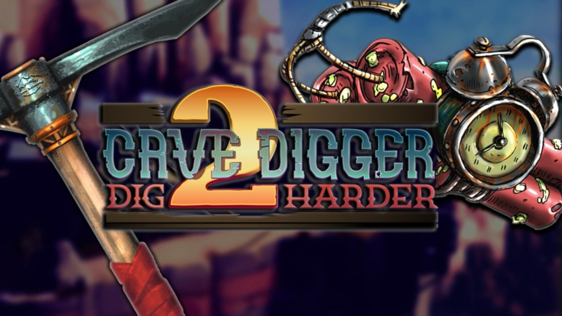 cave digger 2: dig harder logo