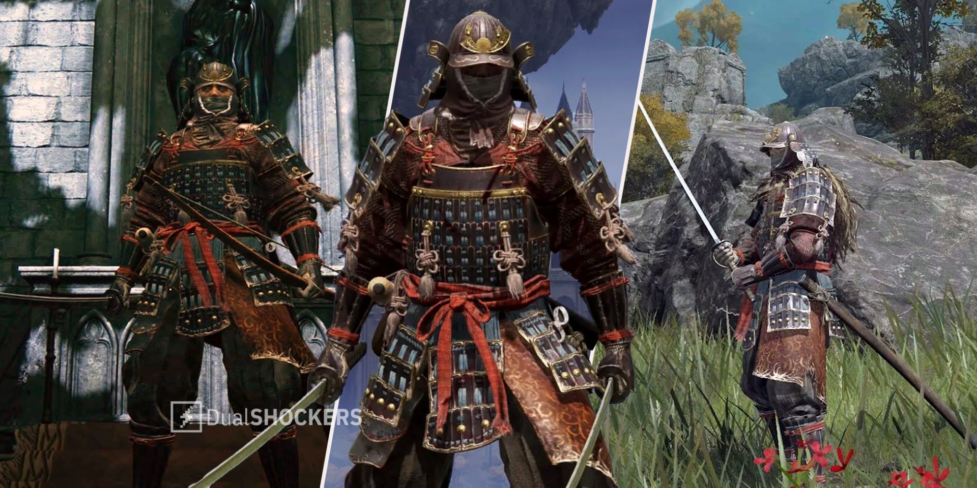 Elden Ring samurai build screenshots