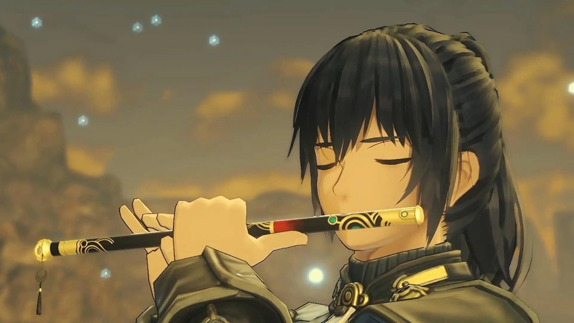 Xenoblade Chronicles 3 Main Character Playing Flute
