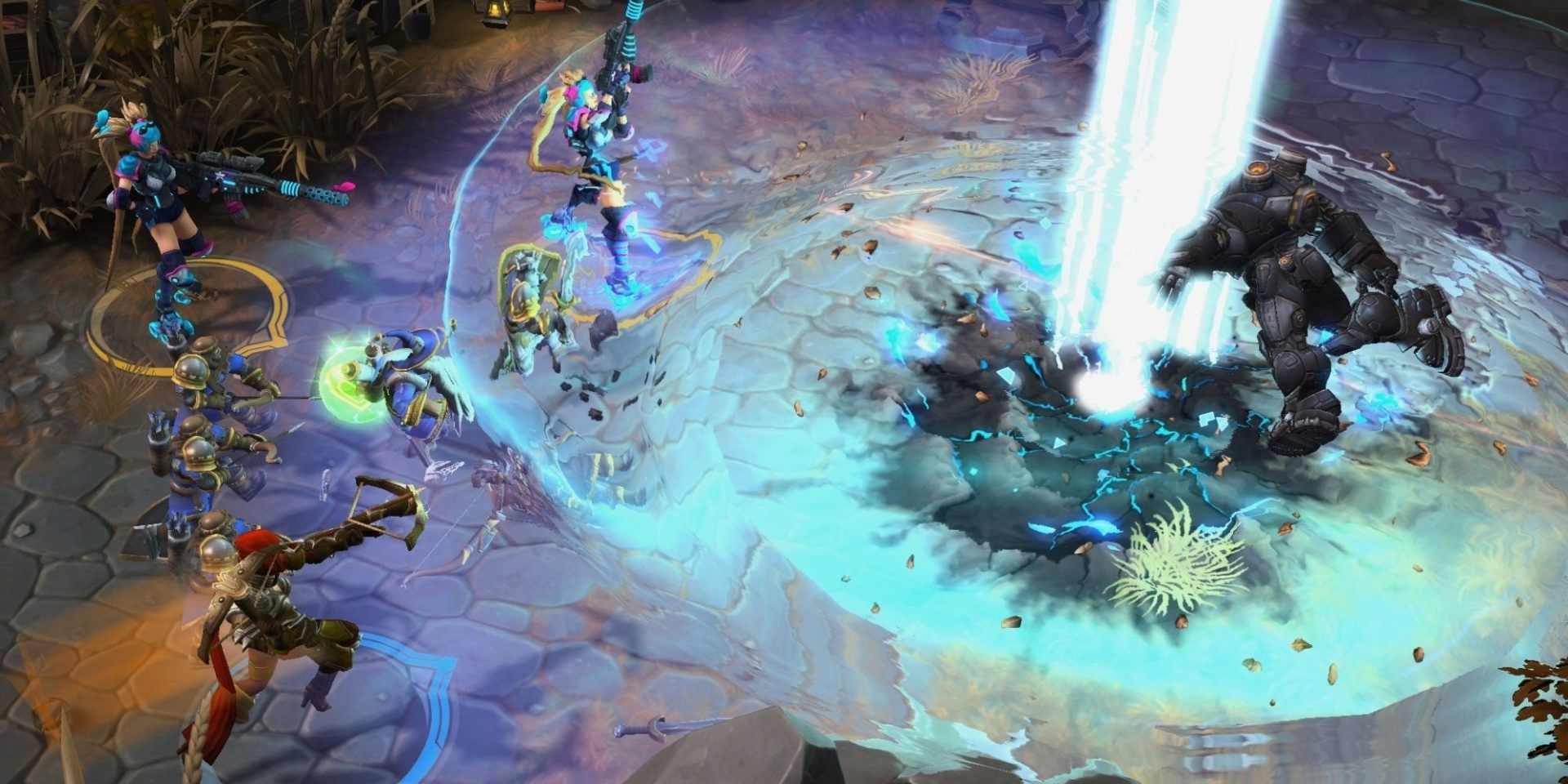 A screenshot from Heroes of the Storm