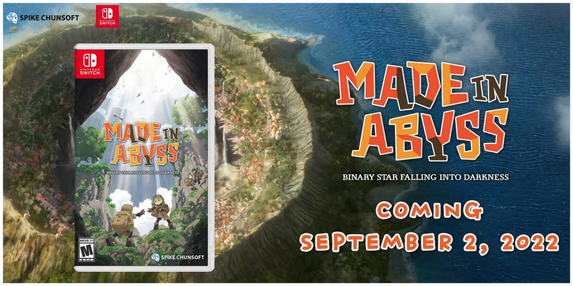 Made in Abyss Binary Star Falling into Darkness Cover Box and Release Date