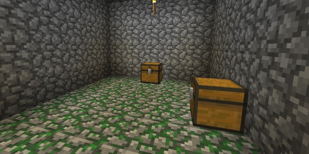 Minecraft - chests in dungeon