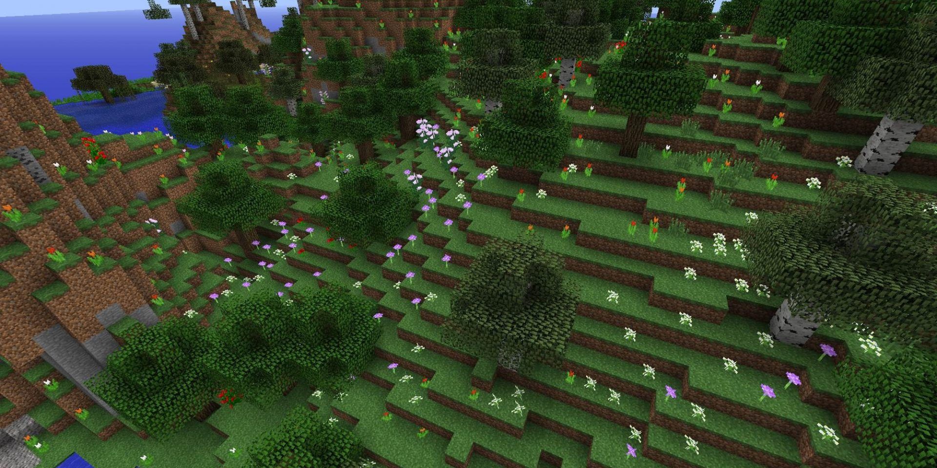 Minecraft - flower forest