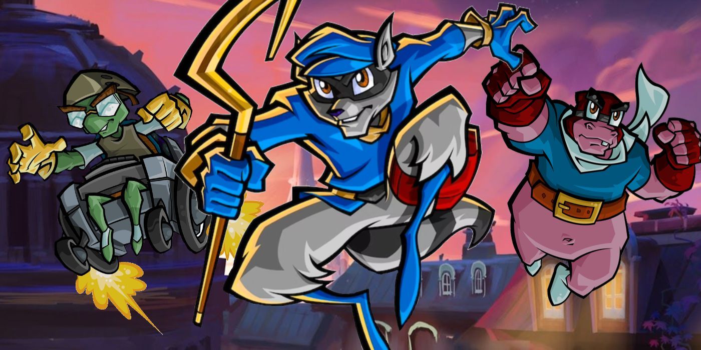 Sly Cooper 3 Honor Among Thieves Banner 3 Characters