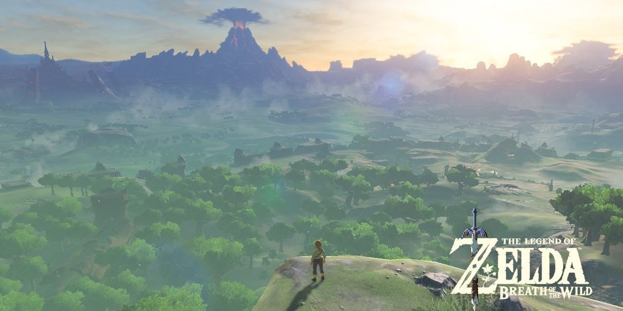 Link looks upon the freedom of Hyrule