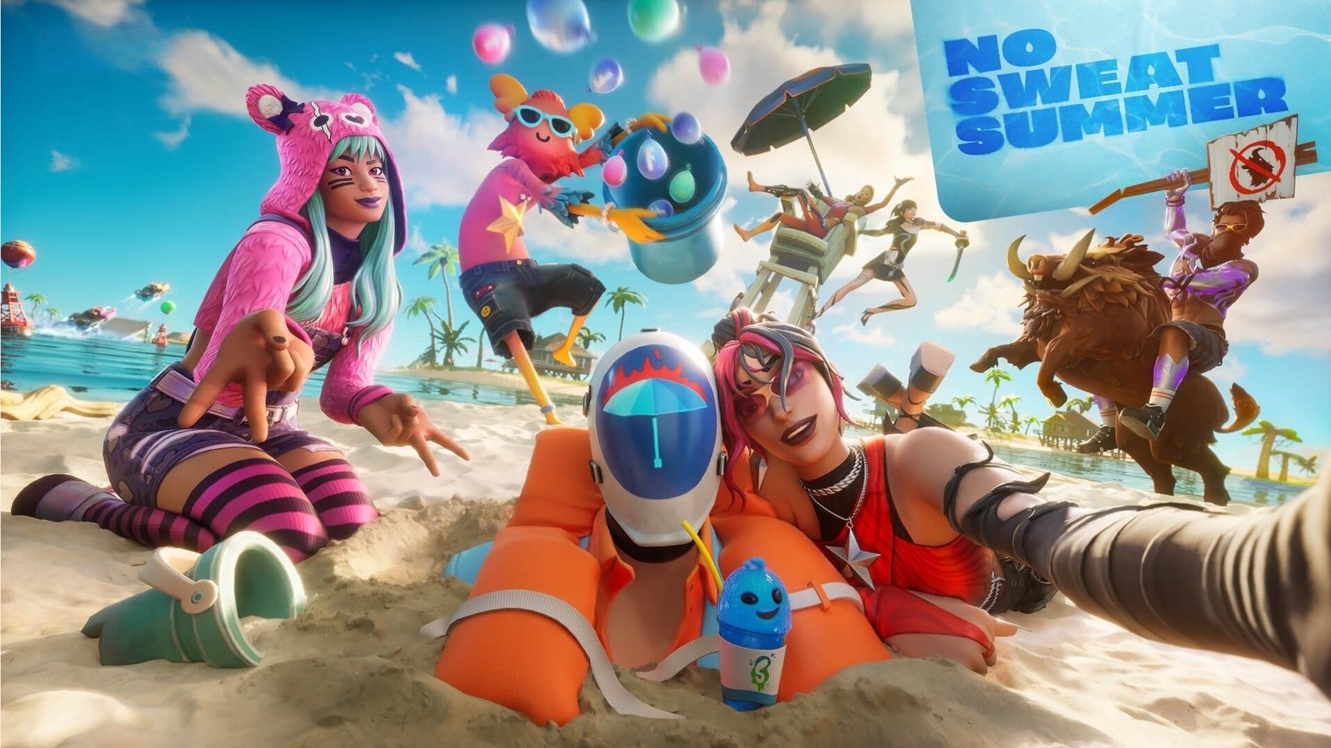 Fortnite No Sweat Summer Event Begins With New Quests & Skins