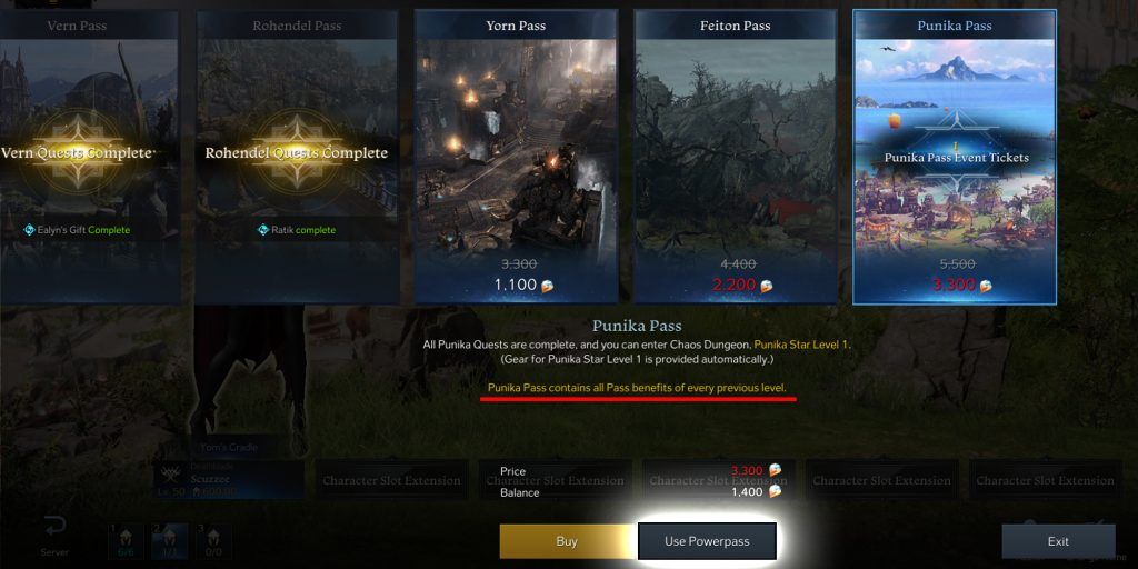 Lost Ark Powerpass guide: How to get & use the Power Pass - Dexerto