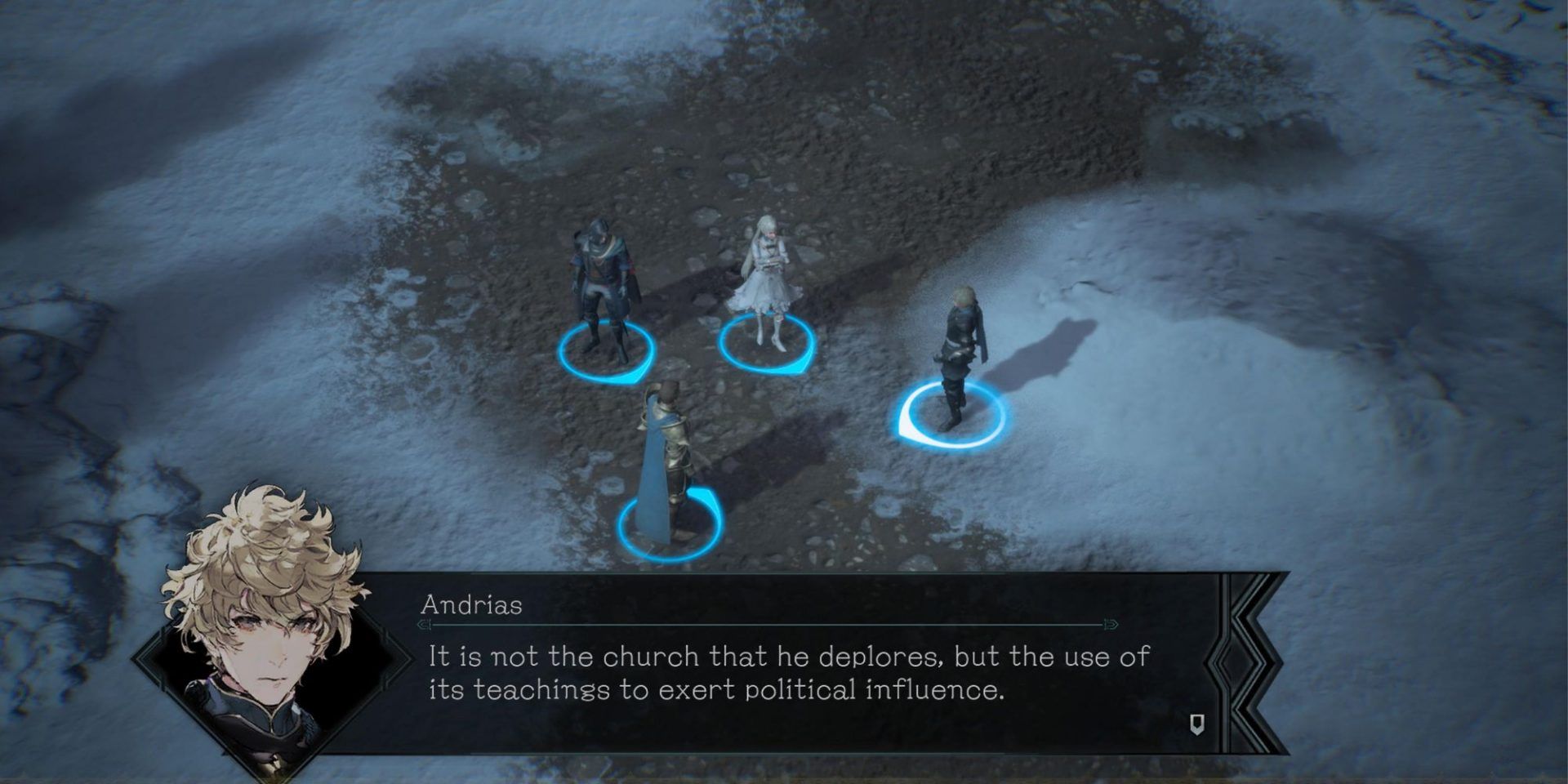 Diofield Chronicle Andrias Chruch Politics