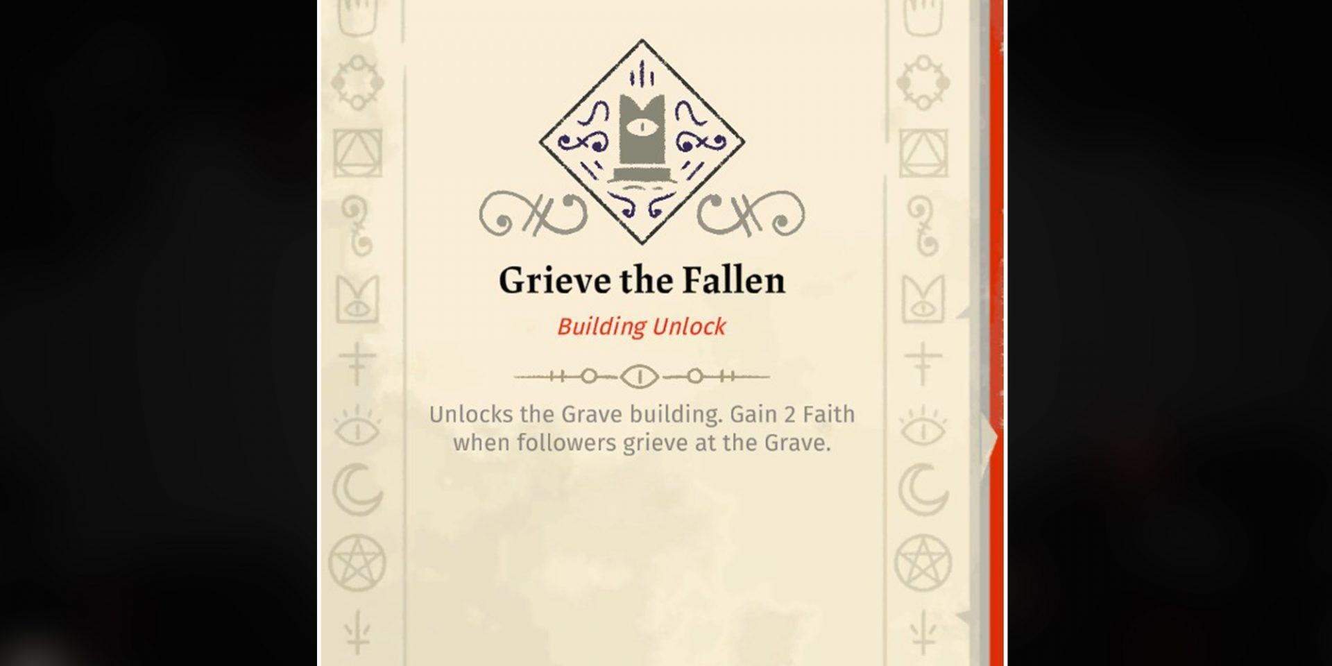 Grieve The Fallen In Cult Of The Lamb