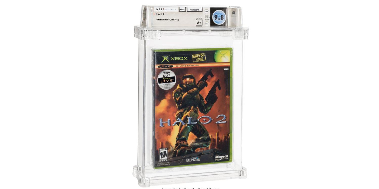 Halo 2 With Do Not Sell Before Sticker