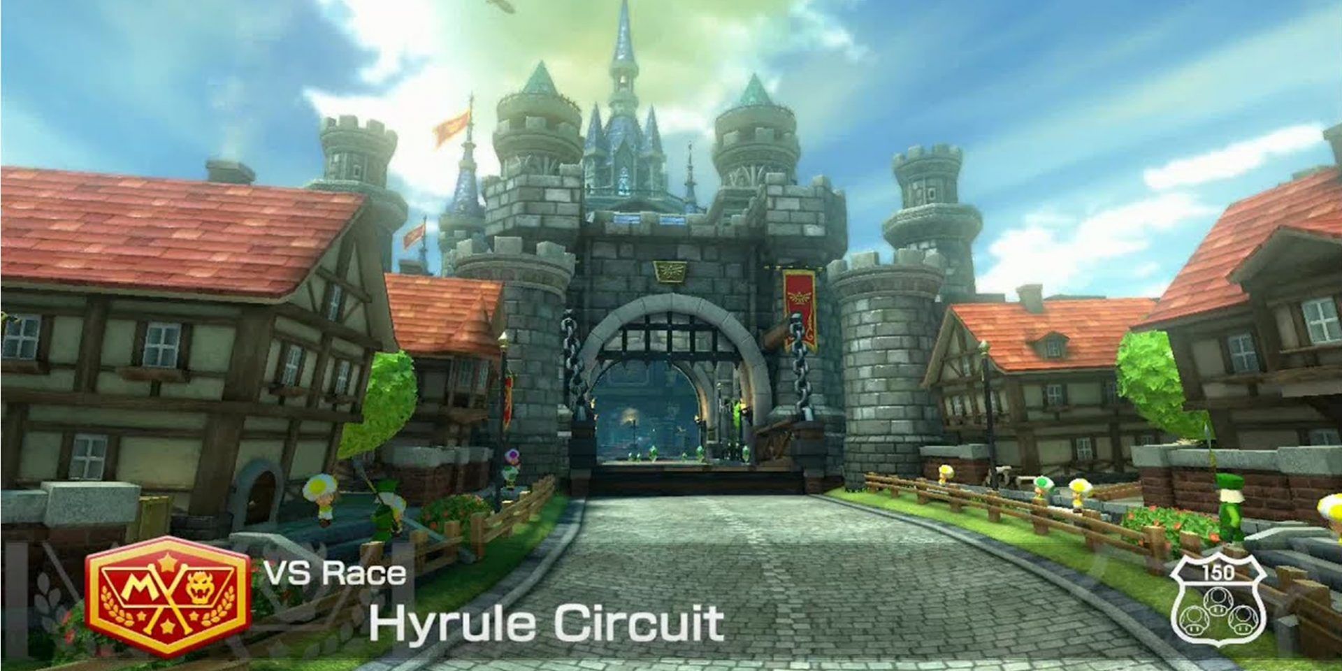 Hyrule Circuit Mario Kart 8 Deluxe Map