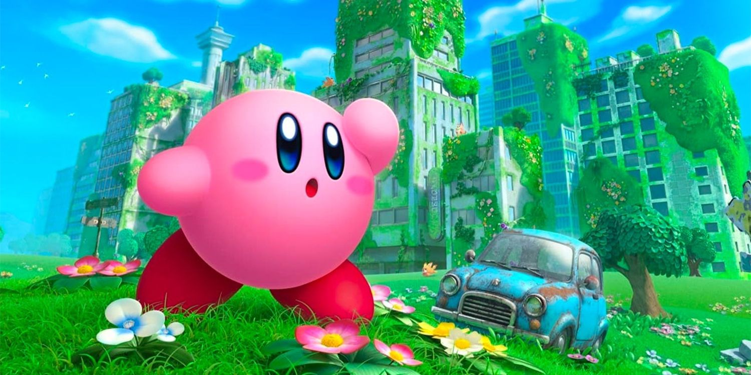 Kirby Standing Around Being Cute