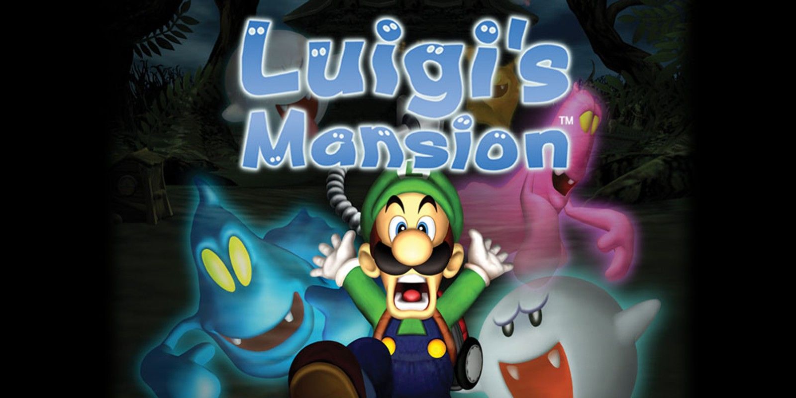 Luigi's Mansion GameCube Logo