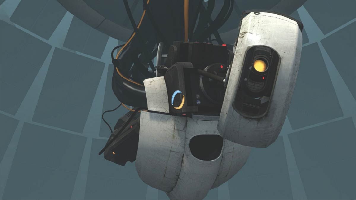 GLaDOS, the evil computer that runs Aperture Labs in Portal.