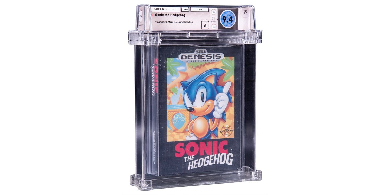 Sonic The Hedgehog Original Cartridge