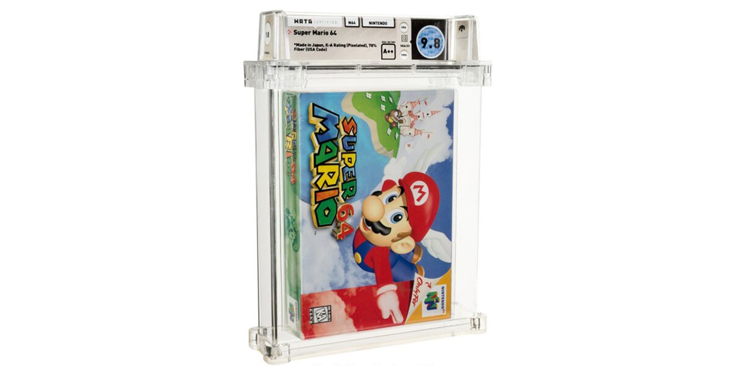Super Mario 64 Original Game Cartridge