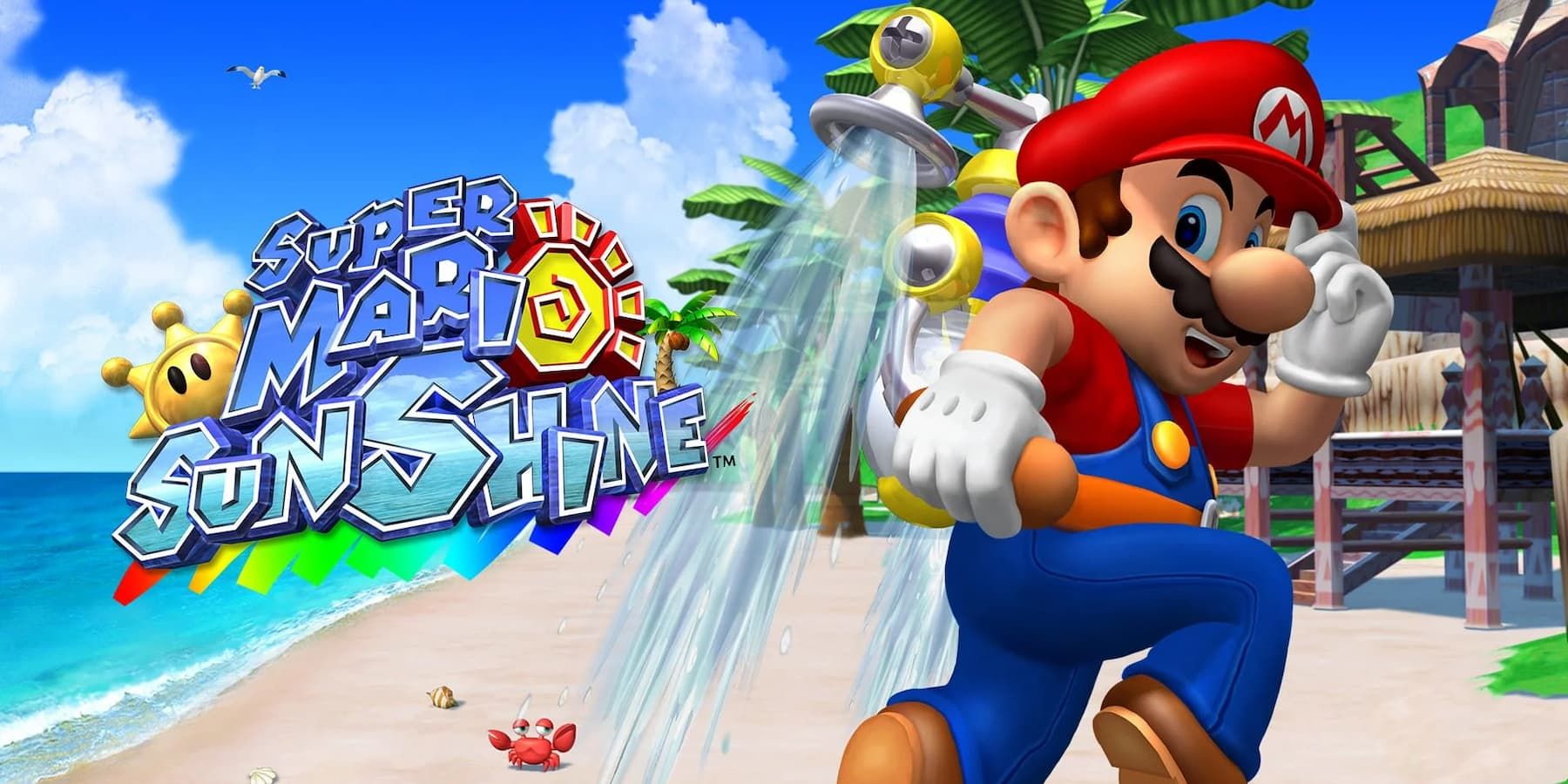 Super Mario Sunshine GameCube Logo