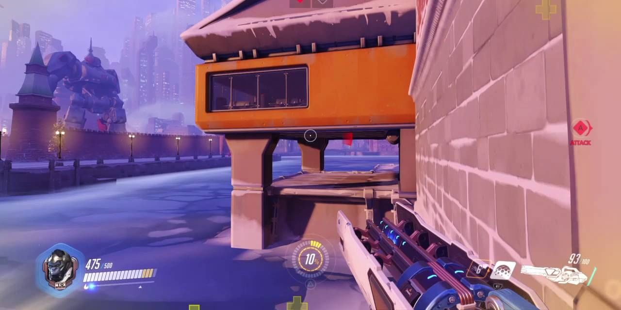 Winston jumping across the map stealthy