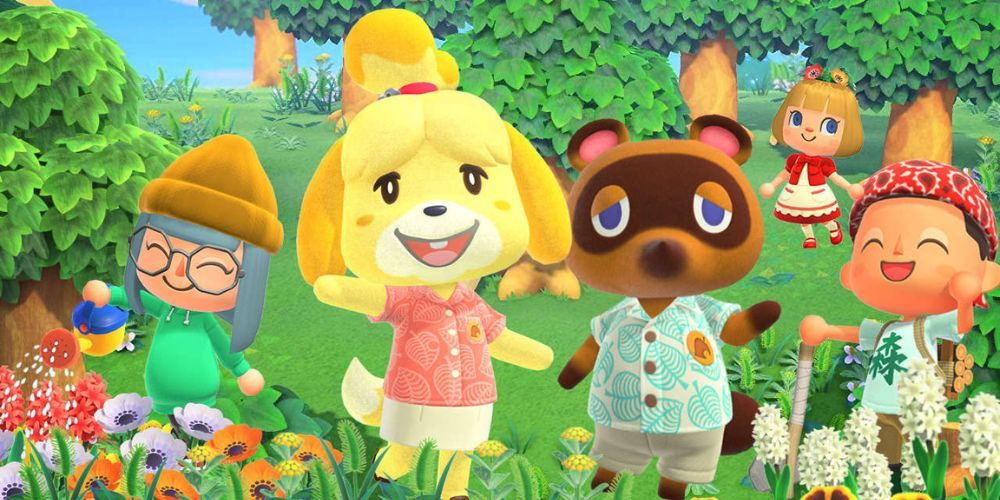 Isabel and Tom Nook, Animal Crossing: New Horizons.