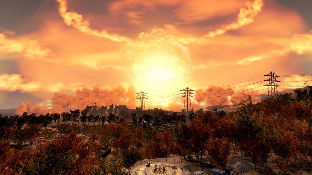 why did the world get bombed in fallout