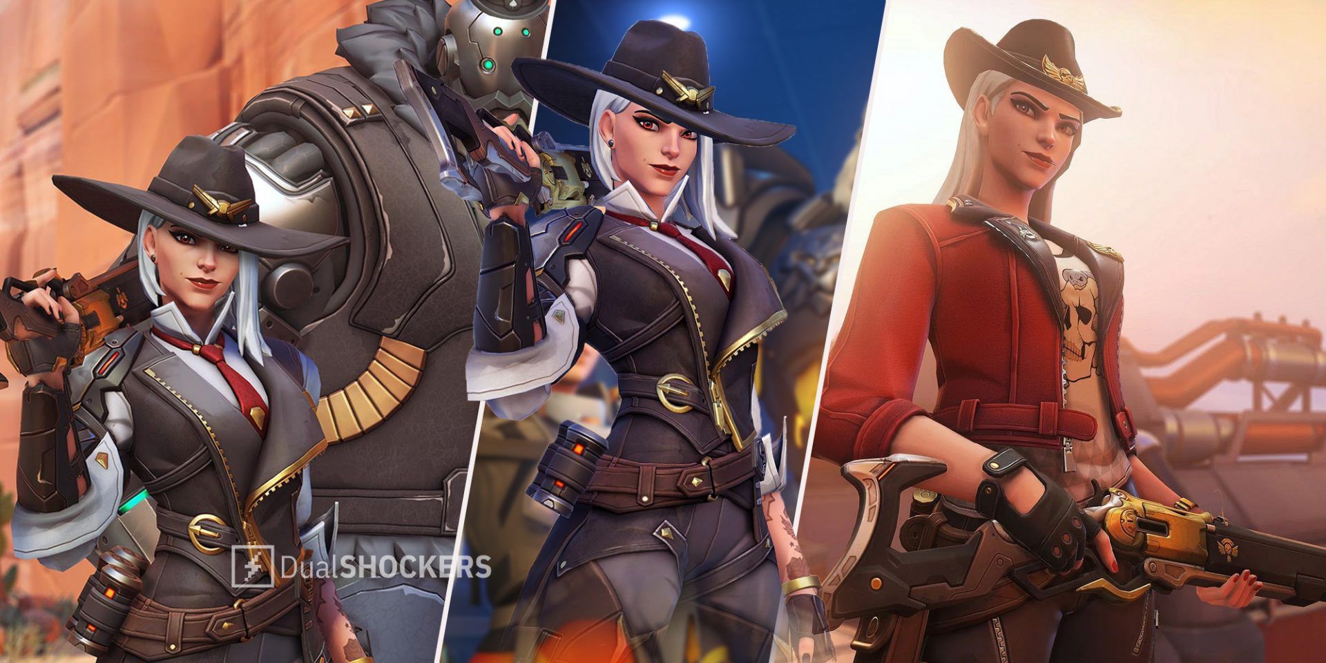 Overwatch and Overwatch 2 Ashe and Bob