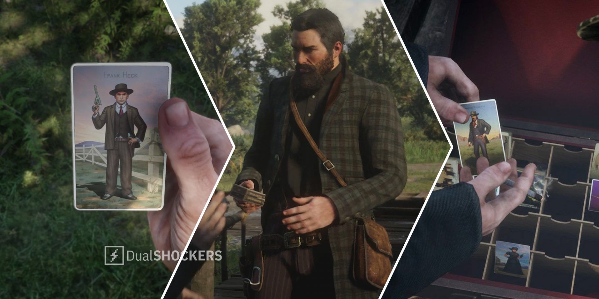 Red Dead Redemption 2 Cigarette Cards and Arthur Morgan