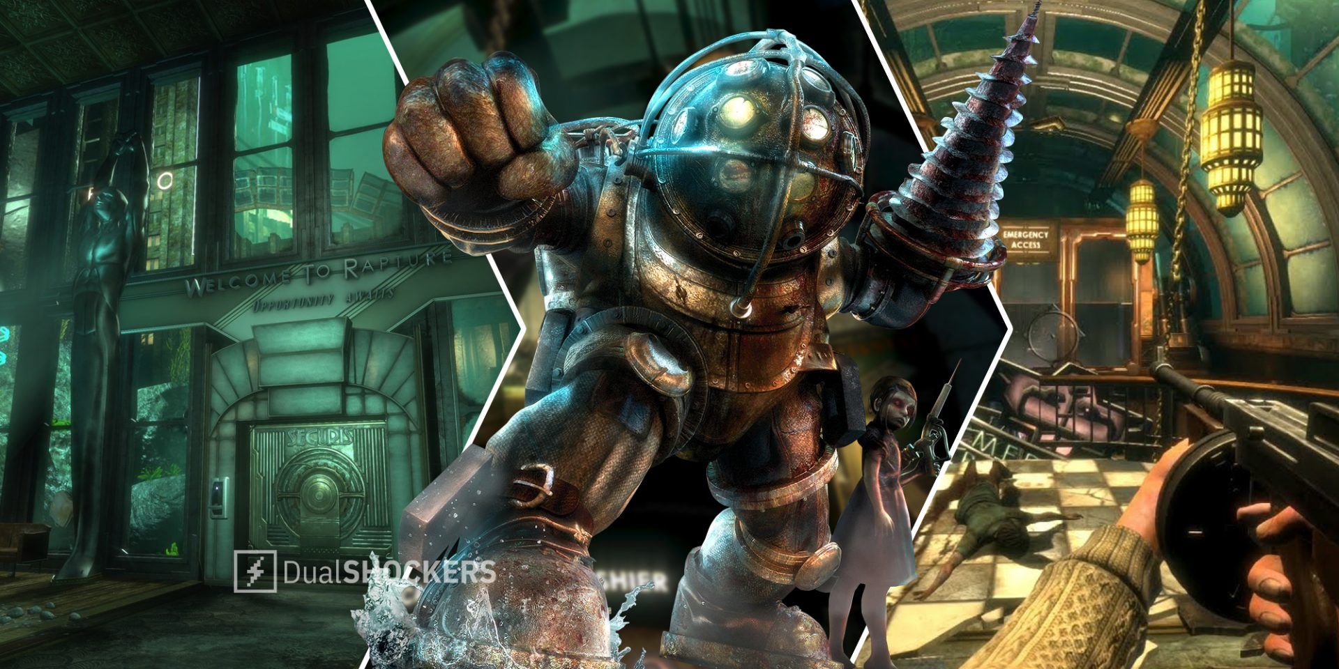 Timeless Deco Horror' Bioshock Collection 60FPS PS5 Review 
