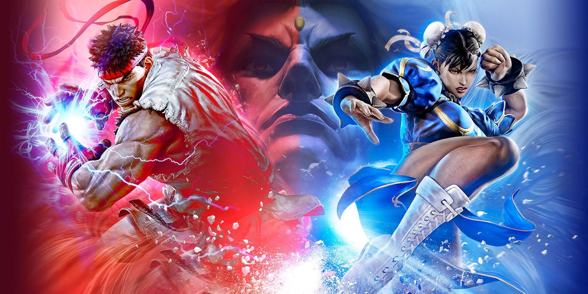 Street Fighter V Champion Edition Cover Ryu Chun Li