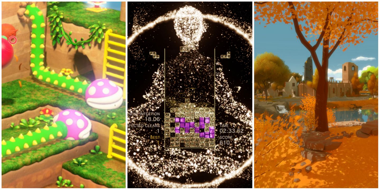Captain Toad Treasure Tracker, Tetris Effect, And The Witness