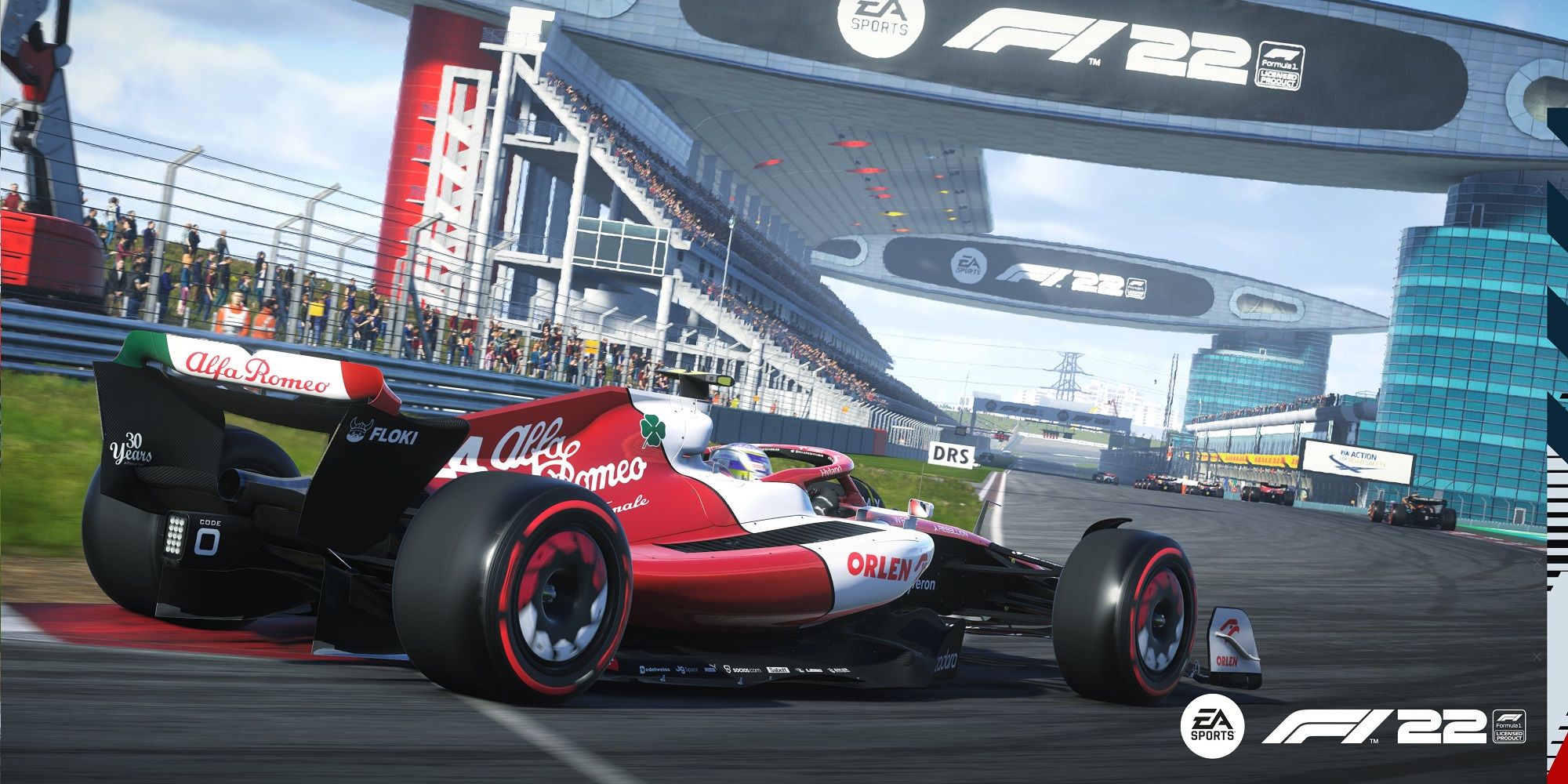 F1 22 Shanghai circuit