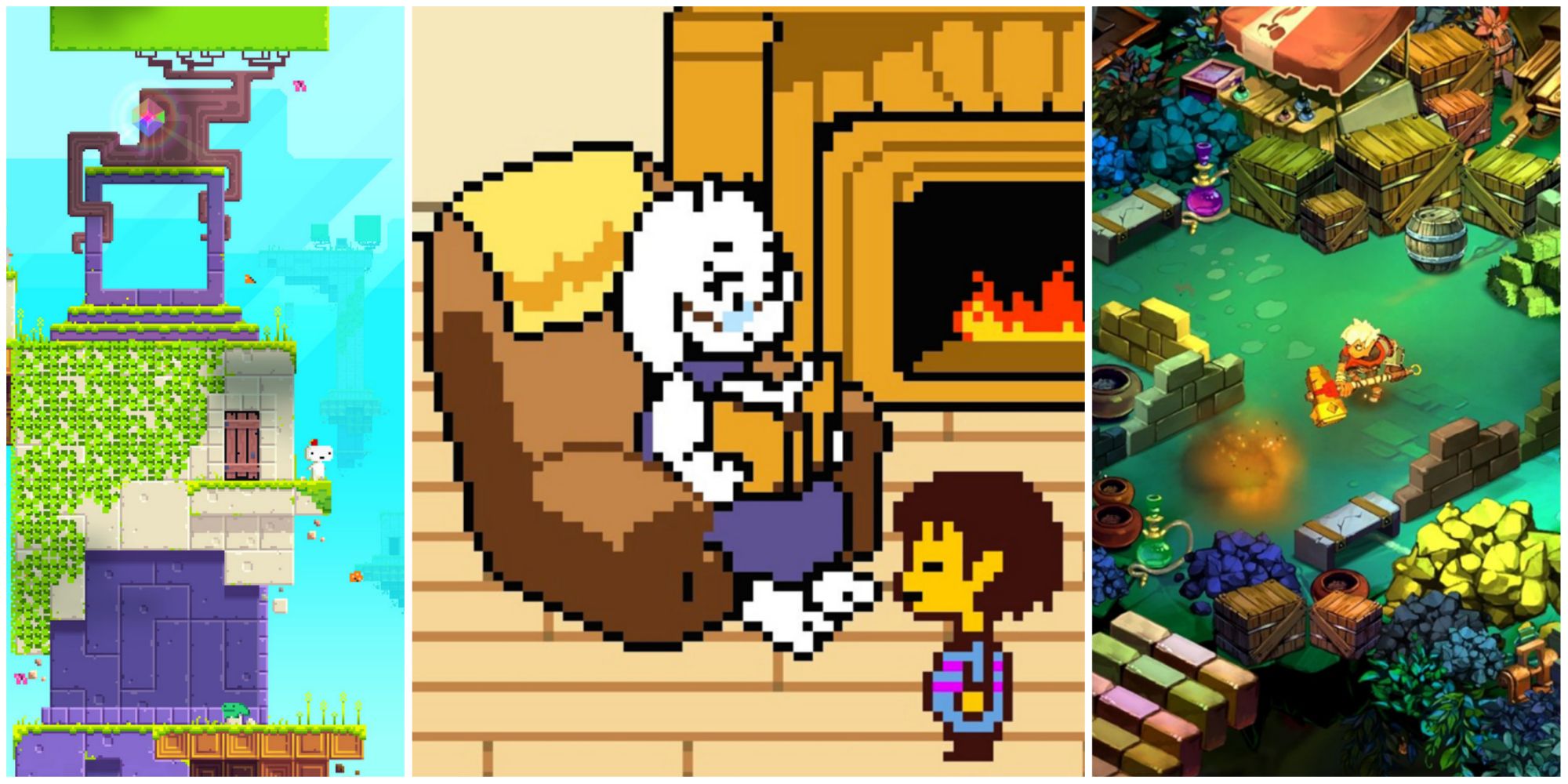 Fez, Undertale, And Bastion