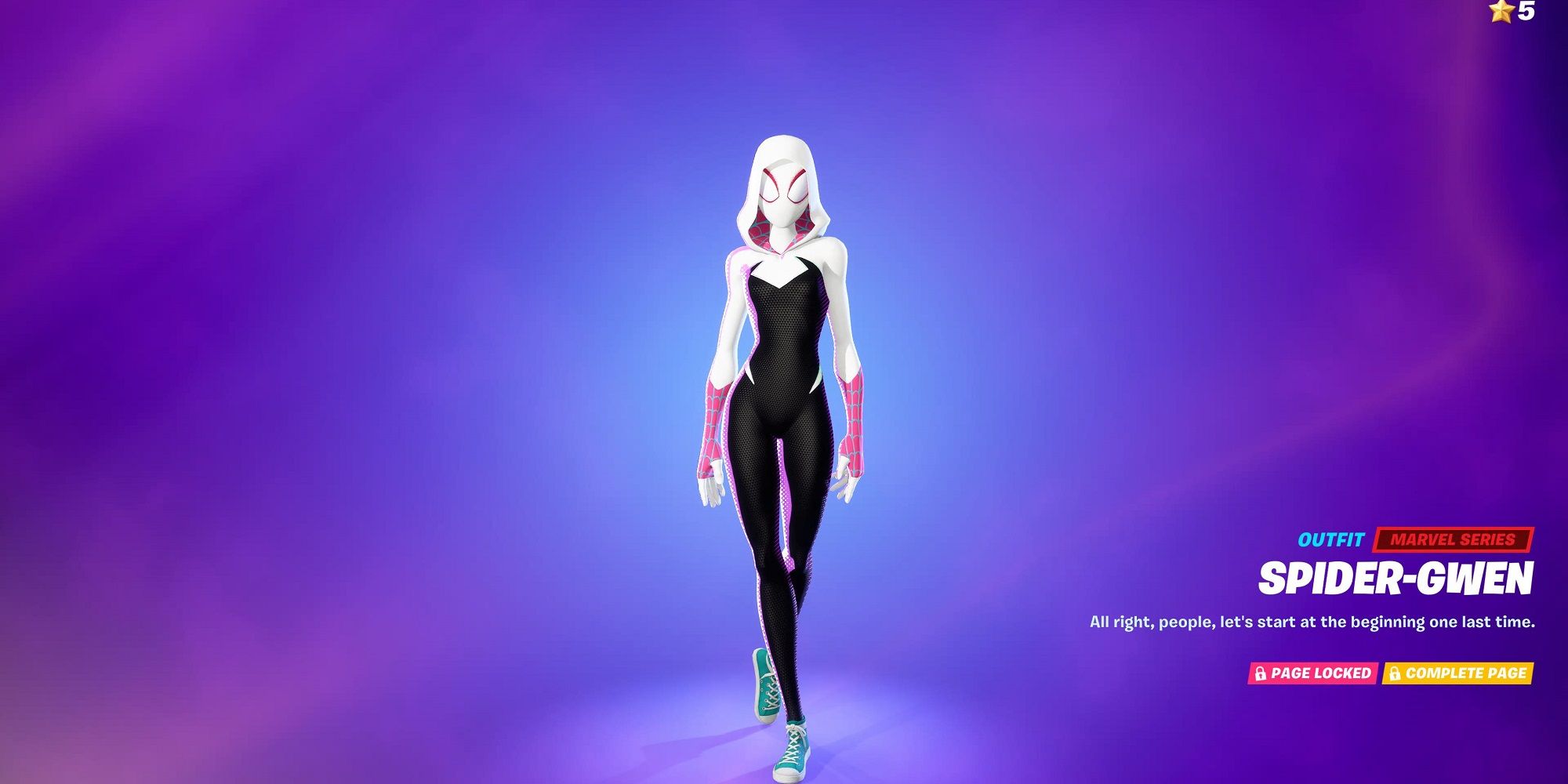 Fortnite Spider-Gwen