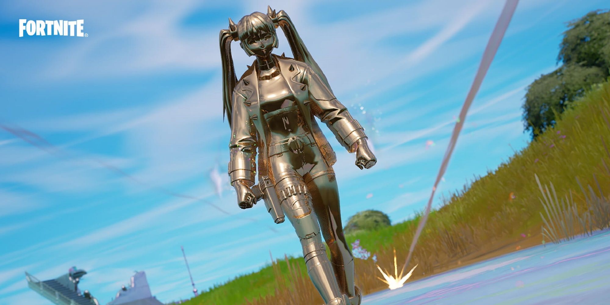 Fortnite official image showing Chrome!