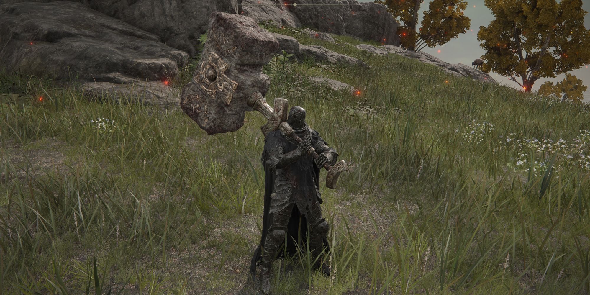 Player Holding Giants Crusher