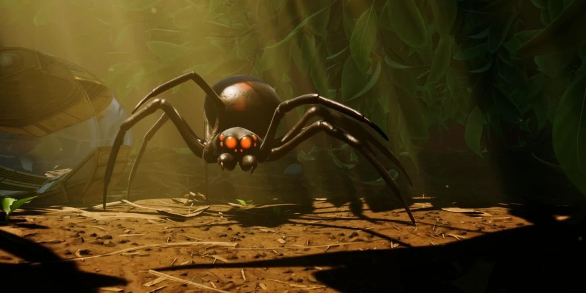 grounded spider armor