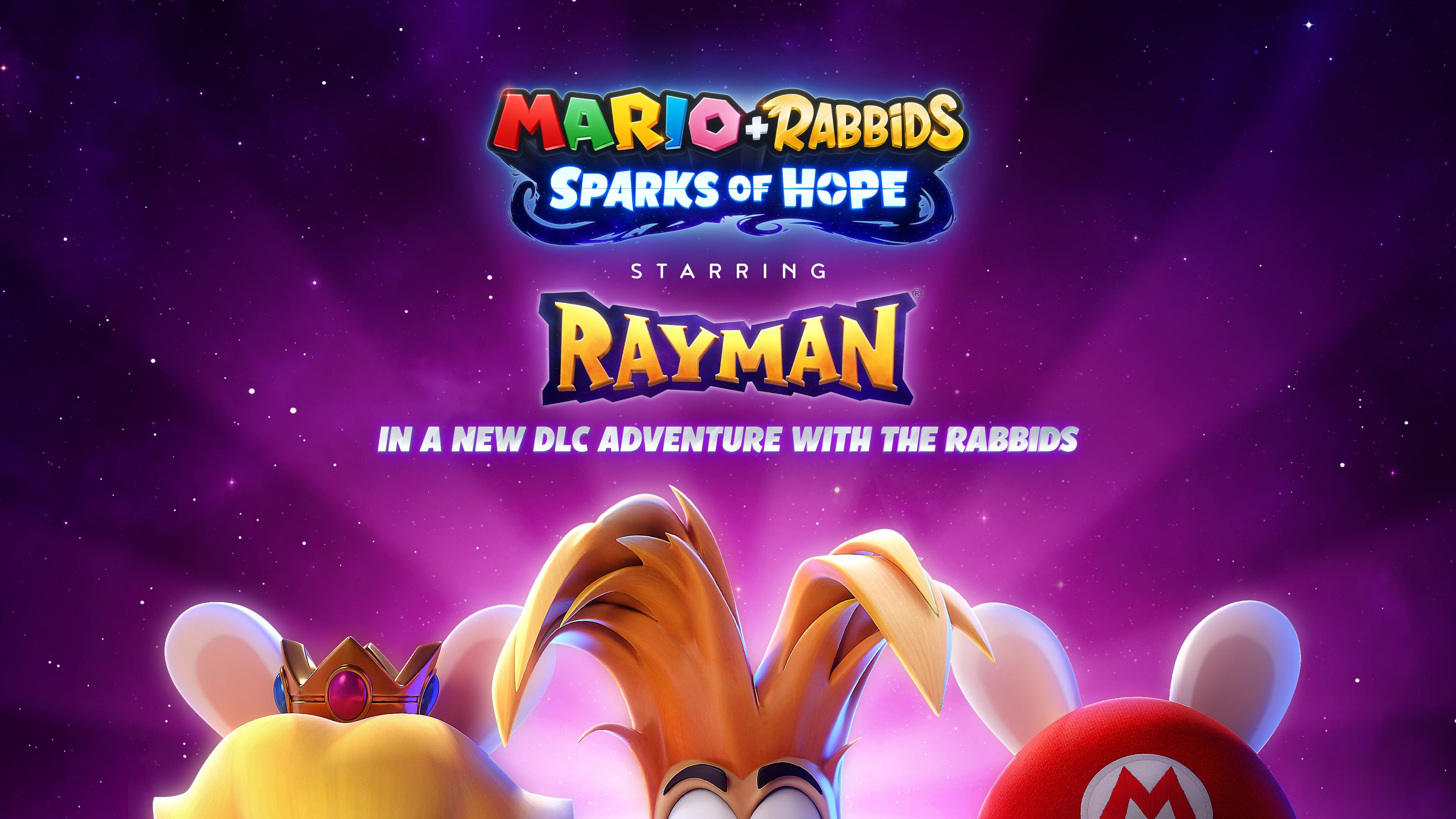 Mario+Rabbids Sparks of Hope Rayman DLC header 