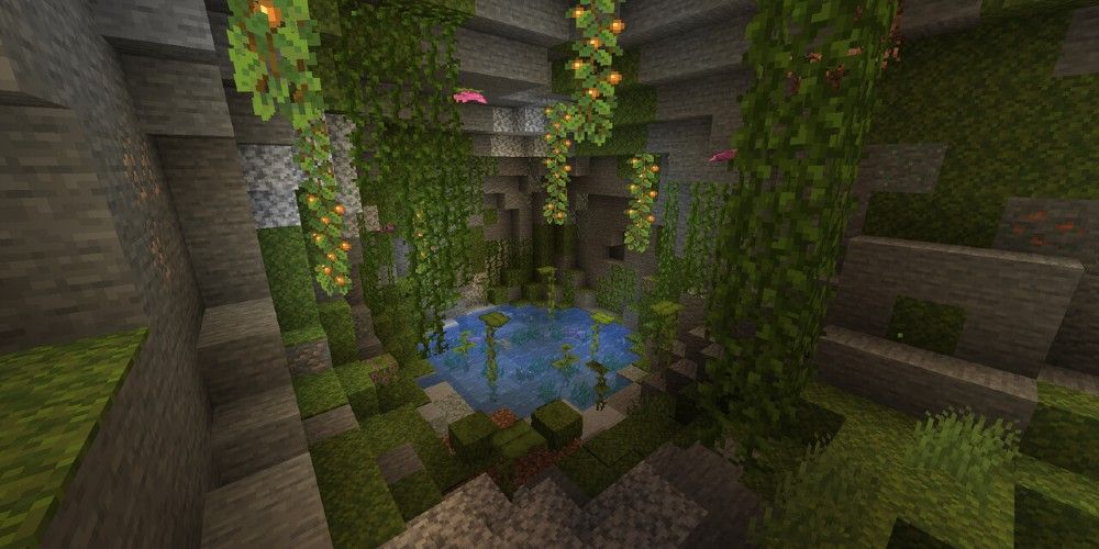 Minecraft-Lush-Cave-1