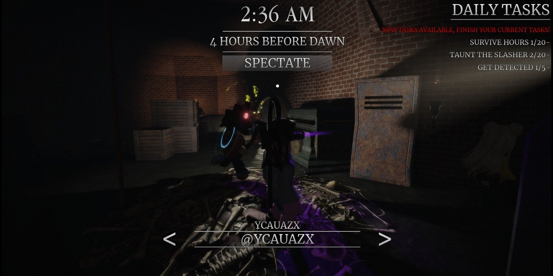 action horror games on roblox